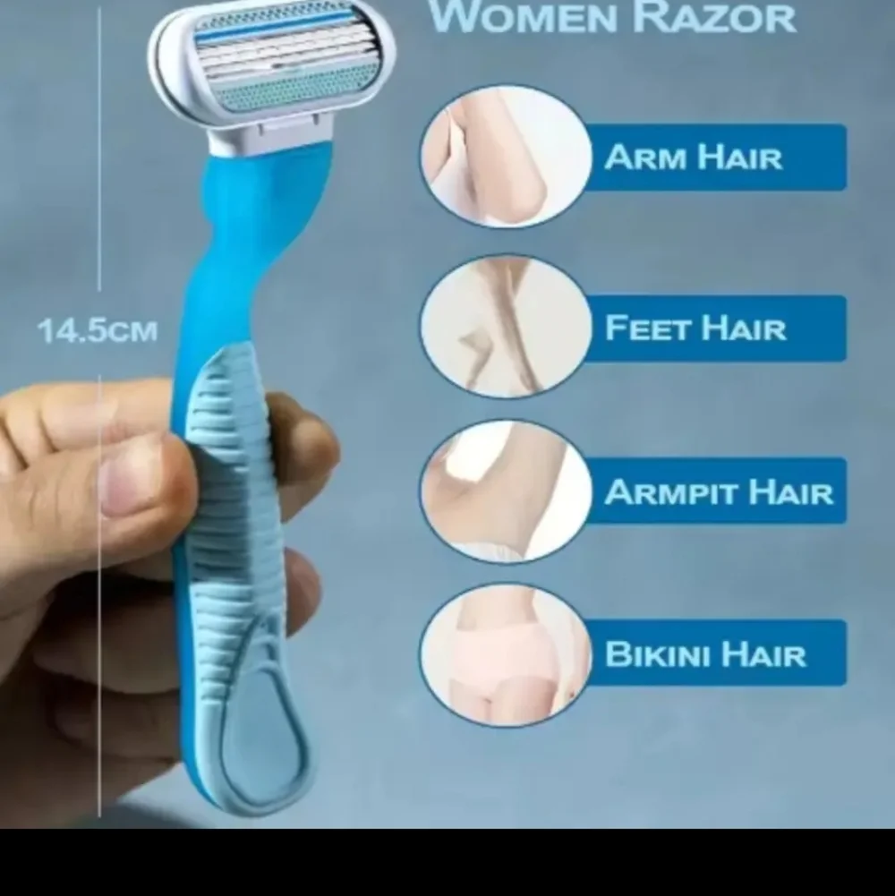 9pc Razor + sensitive strip replacement blades Comparable To Leading Brands - Picture 2 of 4